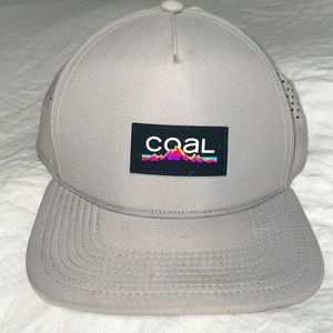 Coal hat- soft shell “swim short” type material. Osfa